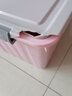 雏田 塑料储物箱整理箱子家用衣服玩具收纳盒宿舍化妆品收纳盒收纳箱 粉色三件套【大+中+小】 实拍图