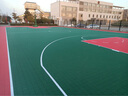 欧百娜悬浮地板篮球场室外羽毛球场地垫幼儿园操场轮滑拼接地垫运动地板 实拍图