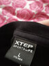 特步（XTEP）卫衣休闲长袖t恤男装春秋季衣服男士运动服上衣学生宽松外套黑色 黑白【店长推荐】 L 175 实拍图