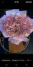 艾斯维娜520情人节鲜花速递满天星玫瑰花束送女友生日礼物全国同城配送 11朵碎冰蓝玫瑰花束-星辰大海 实拍图