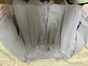 尘熙（ChelnlSeey）睡衣女春秋款长袖V领套装宽松家居服复古宫廷风可外穿 紫色 S 实拍图