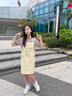 酷乐羊夏天儿童裙子女童连衣裙夏装2025新款套装夏款女大童背带裙夏季潮 米色套装 140 实拍图