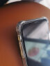 ESCASE 苹果iPhoneX/xs手机壳 5.8英寸TPU全包气囊防摔软壳保护套（有吊绳孔） 透白 实拍图
