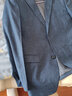 SHANSHAN杉杉易打理西服男春秋商务正装职业纯色单西装男士婚宴结婚外套 SSI20281706蓝色 48 /175 实拍图