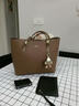 雪爱袋鼠高端女士包包母亲节单肩中年女包2026新款托特包送妈妈老婆礼物 可可棕【礼盒+礼品袋+手包卡包】 实拍图