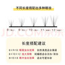 美肤语单簇自然夹心分段假睫毛(多尺寸装)仿真鱼尾仙子嫁接眼睫毛MF8932 实拍图