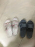 足间舞凉拖鞋男女春夏季情侣拖鞋家居室内浴室防滑居家轻便一字型迷彩韩版时尚外穿拖鞋人字防滑沙滩地板老人 宝蓝色 42 实拍图