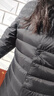 鸭鸭（YAYA）轻薄羽绒服女短款休闲内胆薄款冬季内搭保暖新国标外套KX 黑色 XL 实拍图