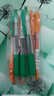 斑马牌（ZEBRA） 日本进口JJ15速干中性笔学生考试用按动签字笔财务办公彩色水笔0.5mm 绿色G 5支装 实拍图