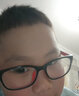 帕斯贝奇儿童硅胶眼镜框男女小学生超轻近视眼镜架有度数配远视散光防蓝光 中码16835红色（适合7-10岁） 单镜架 实拍图