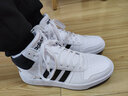 阿迪达斯 （adidas）板鞋男鞋 2025夏季新款运动鞋低帮透气休闲鞋耐磨轻便小白鞋 皮面透气小白鞋/主推款 44 （内长270mm） 实拍图