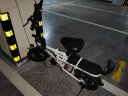 新日（Sunra）折叠电动自行车新国标超长续航代驾车锂电池助力成人电瓶车电单车 华贵白-JK级15A-助力约150KM 实拍图