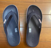 卡骆驰（CROCS）贝雅卡骆班人字拖鞋|205393 黑色/白色-066 41/42(260mm)  实拍图