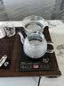 开品 底部全自动上水电热水壶 桶装水净水器茶具 办公家用玻璃烧水壶电茶炉 多尺寸嵌入式茶具套装茶台 1L 净水器款 可选尺寸 烧水消毒款 实拍图