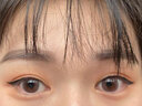2片装自然美美瞳年抛女彩色隐形眼镜大小直径混血欧美网红同款韩国男士纯欲玫瑰迪迦灰粉棕黑 纯欲黑糖14.2 500 实拍图