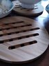 标龙 楠竹垫子隔热垫餐桌垫防烫垫碗垫子锅垫餐垫耐热家用防热垫菜碟厨房砂锅垫盘垫 天然加厚楠竹3圆3方6个装 实拍图