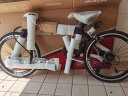 SAVA 萨瓦碳纤维20单臂折叠车自行车喜玛诺变速油刹代驾城市通勤便携 曜岩黑-单臂 实拍图