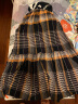 无印良品（MUJI）女式 马德拉斯格纹 吊带连衣裙女装裙子格子裙纯棉全棉 BC2IIA4S 深藏青色格纹 S 155/80A 晒单实拍图