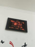 虹泰（HoTai）led数码万年历电子钟表挂钟客厅电子钟wifi授时钟表自动校时3958 39x58cm节气款红光-普通版 实拍图