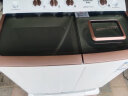 荣事达（Royalstar）洗衣机 12公斤双筒家用双缸半自动双桶洗衣机大容量甩干机 以旧换新 RP12030J 实拍图