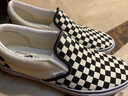 VANS范斯官方 经典款Slip-On黑白棋盘格经典一脚蹬鞋帆布鞋低帮 黑白棋盘格 45 实拍图
