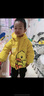 B.Duck小黄鸭童装儿童羽绒服男童冬装女童保暖宝宝外套面包服加厚过年服 黄色 110 cm 实拍图