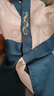 奥蒙威新款古装儿童汉服国学服男女童诗朗诵幼儿国舞台中秋演出服KJ-9 KJ-9湖蓝拼接广袖 110 实拍图