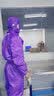 鑫唯科 无尘服防静电服连帽分体服工作服 白色 3XL 【可定制】 实拍图