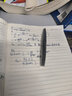 德国进口 凌美(LAMY)钢笔签字笔墨水笔2000杜康系列玻璃纤维杆14K镀金笔尖开学礼物送老师学生 杜康-拉丝银EF尖 实拍图