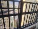 胤睎贝 窗户防护栏免打孔防盗窗防护网家用自装儿童安全隐形飘窗阳台围 高度80的一体护栏送工具尺寸定制 长度210-220定制尺寸 实拍图