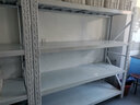 施尔福货架仓储家用置物架轻型加厚承重仓库库房展示架层架中型货物架子 白色-四层-主架 【重工业总2000KG】200*60*200cm 实拍图