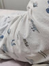红豆儿童睡衣男女童夏薄款纯棉家居服套装短袖宝宝空调服J3289白色140 实拍图