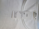 纯色长袖t恤男女百搭简约休闲短袖t恤男体恤弹性打底衫上衣服 【牛奶丝修身款】白色 2XL 实拍图