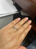 喜钻铂金活口可调节钻戒钻石戒指求婚60分效果 晒单实拍图