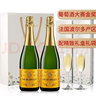 贝丽斯家族法国原瓶进口起泡葡萄酒金悦气泡酒红酒送礼酒 双支礼袋装2*750ml+配2香槟杯 实拍图