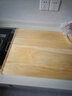 雅诺达柳木擀面板案板和面板揉面板擀面板饺子板切菜板砧板刀板实木大号 70*45*2.5cm中号 实拍图