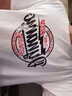 啄木鸟纯棉短袖t恤男士装夏季潮流宽松休闲圆领半袖体恤衫上衣服 白大D+白LMM+铁灰蓝V+铁灰绿C 3XL 实拍图