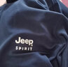 JEEP SPIRIT吉普长袖T恤男秋冬季男装翻领打底衫韩版上衣服 藏青色 L 实拍图