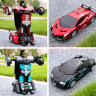 4DRC遥控汽车变形机器人儿童男孩电动玩具车手势感应漂移赛车生日礼物 实拍图