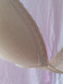 十月结晶 孕妇内衣女薄款聚拢哺乳文胸怀孕期喂奶专用上开扣文胸紫格 L码 实拍图