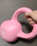 米客壶铃专业深蹲提臀形体训练家用提壶哑铃男女士健身器材4.5kg/粉色 实拍图