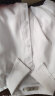 瑧鸟2021新品正装白色短袖衬衣女韩版修身简约气质酒店销售银行衬衫OL通勤职业学生寸衬女687 白色 XL 晒单实拍图