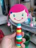 大志象拨浪鼓手摇铃实木无漆可啃咬婴幼儿宝宝生日礼物早教玩具0-1-3岁 小猴拨浪鼓(实木无漆可啃咬) 实拍图
