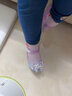 泰兰尼斯夏季新款儿童凉鞋水晶果冻鞋女童闪灯鞋小女孩公主鞋洋气 渐变紫 28 内长18cm 适合脚长17.5cm 实拍图