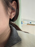 缔晶S999银耳钉女养耳棒简约双头耳棍睡觉不用摘养耳洞隐形生日礼物 实拍图