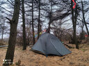 静星（AsTa Gear） 云雀双人野营露营帐篷户外防雨抗风骑行轻量化涂硅帐篷超轻 云雀超轻黑金版四季 实拍图