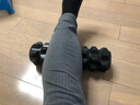 朗威泡沫轴狼牙棒肌肉放松滚轴按摩男士按摩棒实心瑜伽柱拉伸瑜伽器材 狼牙款-赫本黑【痛感强烈 】 33cm 实拍图