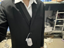 星禾莱DK制服一套休闲西装男套装痞帅高校学生小西服男女班服外套学院风 西服+衬衫+九分西裤+领*带 XL 128-140斤 实拍图