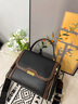viney牛皮手提斜挎包包女包轻奢高级感单肩生日礼物送女友老婆 【黑色】实用高端品牌百搭小方包 实拍图