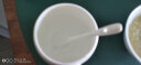后海 微瑕 骨瓷勺子 可爱白色咖啡 搅拌勺单个装 短勺（约14CM） 实拍图